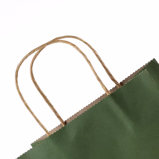 Черная бумажная упаковка с принтом, роскошная подарочная сумка для покупок с ручкой